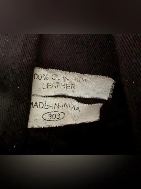 GREAT AMERICAN Leather Works- Black Leather Western Crossbody Purse Bag- EUC - Picture 6 of 6